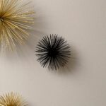 Seinäkoriste pöytäkoriste tähti metallia musta