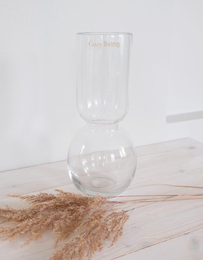 Maljakko korkea lasia Cozy Living