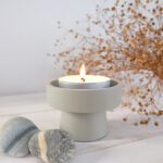 Kynttilänjalka hiekka greige