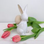 Keraaminen pöytäkoriste pupu