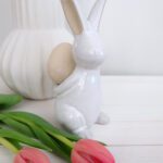 Keraaminen pöytäkoriste pupu