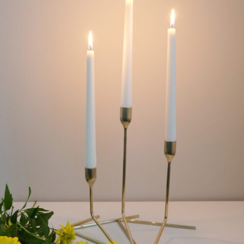 Kultainen kynttilänjalka 3-osaa