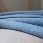 Torkkupeitto sininen villaa