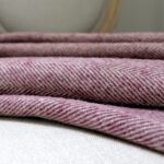 Torkkupeitto violetti villaa